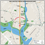 MBTA Wellington Neighborhood Map